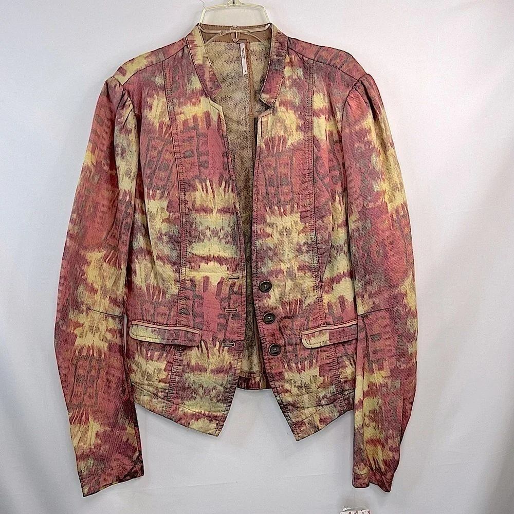 FREE PEOPLE | Tie-dye Blazer